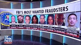 FBI unveils 'Most Wanted Fraudsters' list