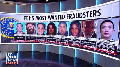 FBI unveils 'Most Wanted Fraudsters' list
