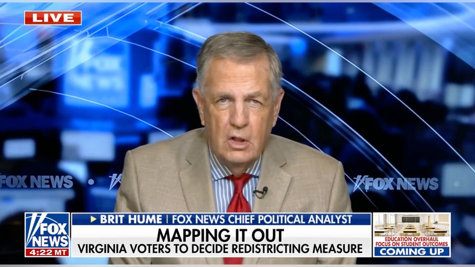 Brit Hume: Virginia redistricting is not about fairness, but ‘power’