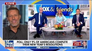 Tony Robbins shares tips for following through on New Year's resolutions - Fox News