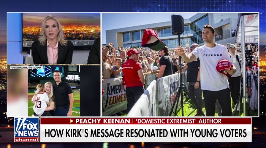Charlie Kirk made it ok to be a conservative, vote for Trump: Peachy Keenan