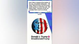 BREAKING: Trump WARNS Iran 'FAST ATTACK SHIPS'