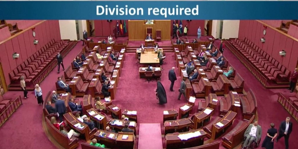 Controversial senator's burqa protest in Australian parliament triggers furious backlash