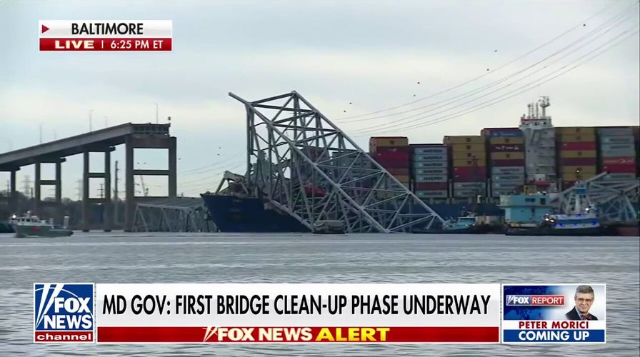 Operations 'ramping up' in Baltimore bridge collapse clean-up: Madeleine Rivera