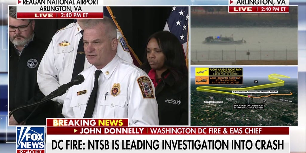 DC officials say 41 sets of remains recovered in aircraft collision