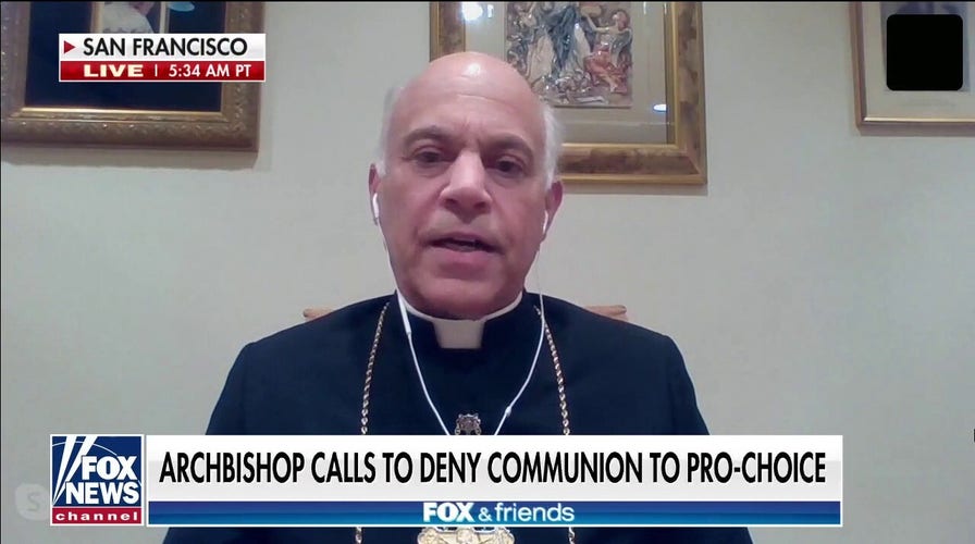 San Francisco archbishop: Prominent pro-choice Catholics should be denied communion