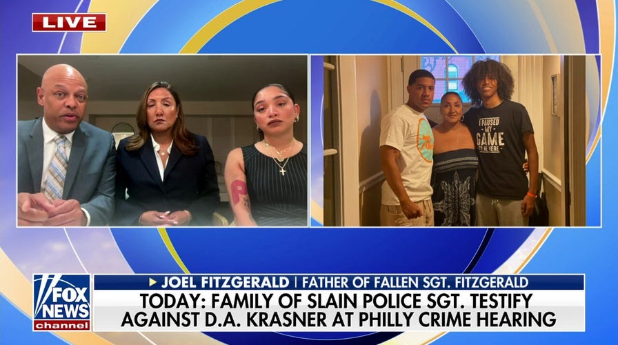 Family of slain police sergeant to testify before House Judiciary Committee on crime in Philadelphia