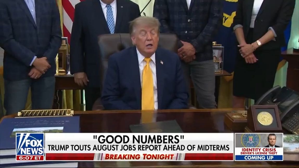 Trump touts positive jobs report, pushes for peace in Ukraine and Iran