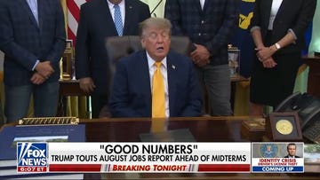 Trump touts positive jobs report, pushes for peace in Ukraine and Iran