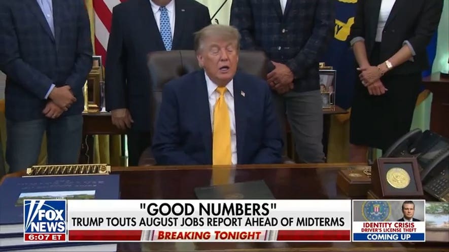 Trump touts positive jobs report, pushes for peace in Ukraine and Iran