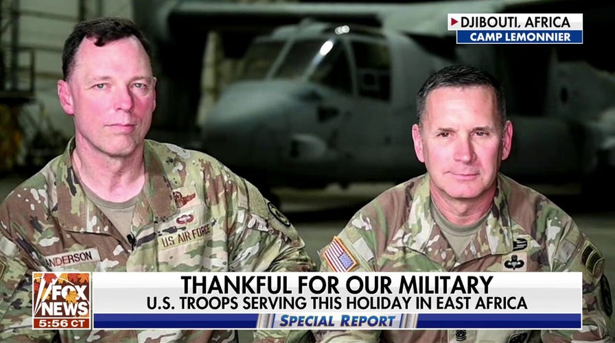 A connection location from the troops