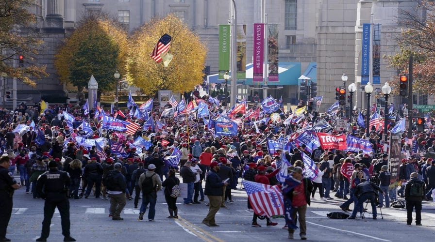 Trump supporters rally in Washington