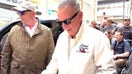 Bruce Springsteen ignores question about Trump feud while signing autographs