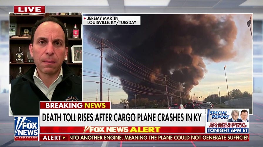 9 dead, 11 injured after UPS cargo plane crashes near Louisville airport