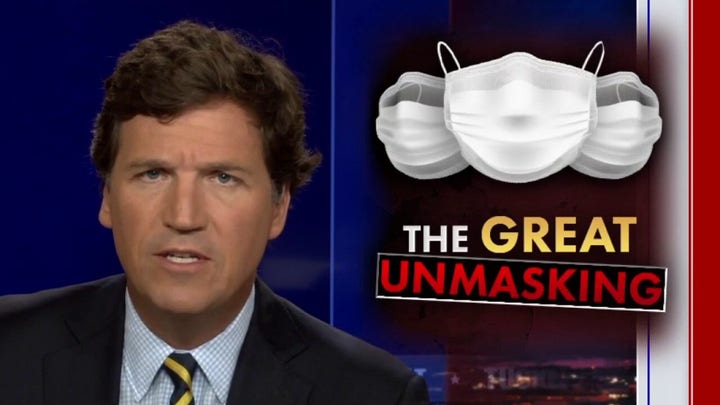 Tucker: Many Americans too scared to ditch their masks