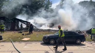 Video shows aftermath of St. Louis County home explosion that damaged more than 20 properties