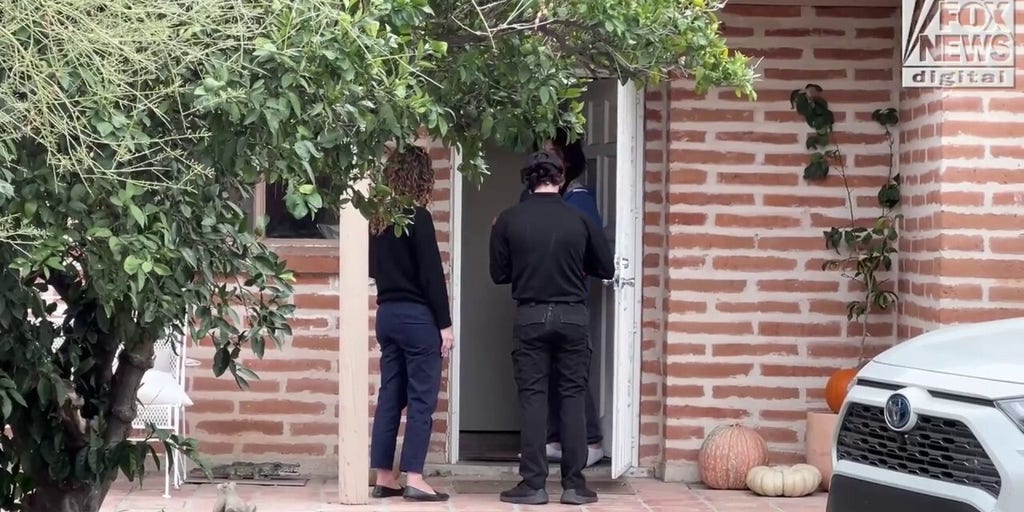 Law enforcement canvasses in Annie Guthrie's neighborhood