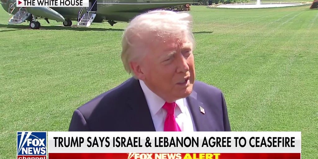 Trump teases meeting between leaders of Israel, Lebanon after temporary ceasefire agreement