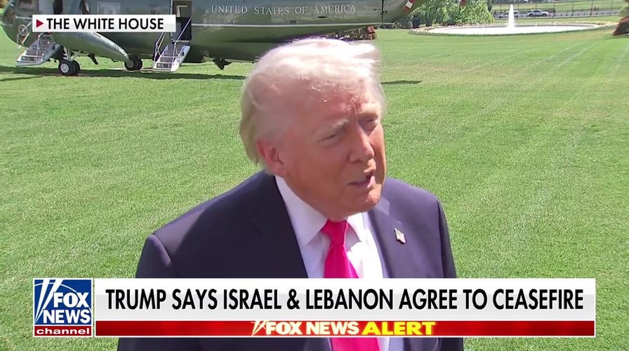 Trump teases meeting between leaders of Israel, Lebanon after temporary ceasefire agreement
