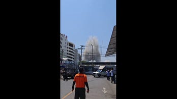 Apartment building collapses in Bangkok, Thailand, following earthquake