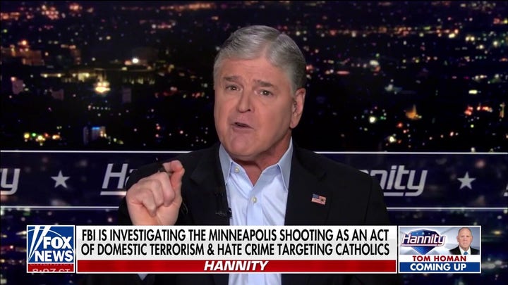 Sean Hannity: The Left’s rush to blame Republicans for every tragedy is ‘pathetic, but predictable’