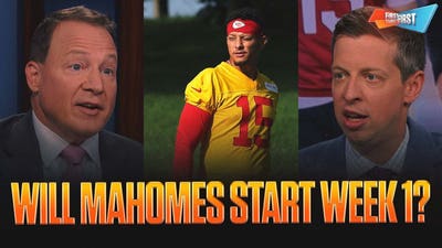 Mahomes cleared to participate in training camp, Should Mendoza start Week 1 for the Raiders? | FTF