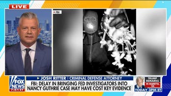 Josh Ritter on Nancy Guthrie case: FBI delay lost crucial evidence