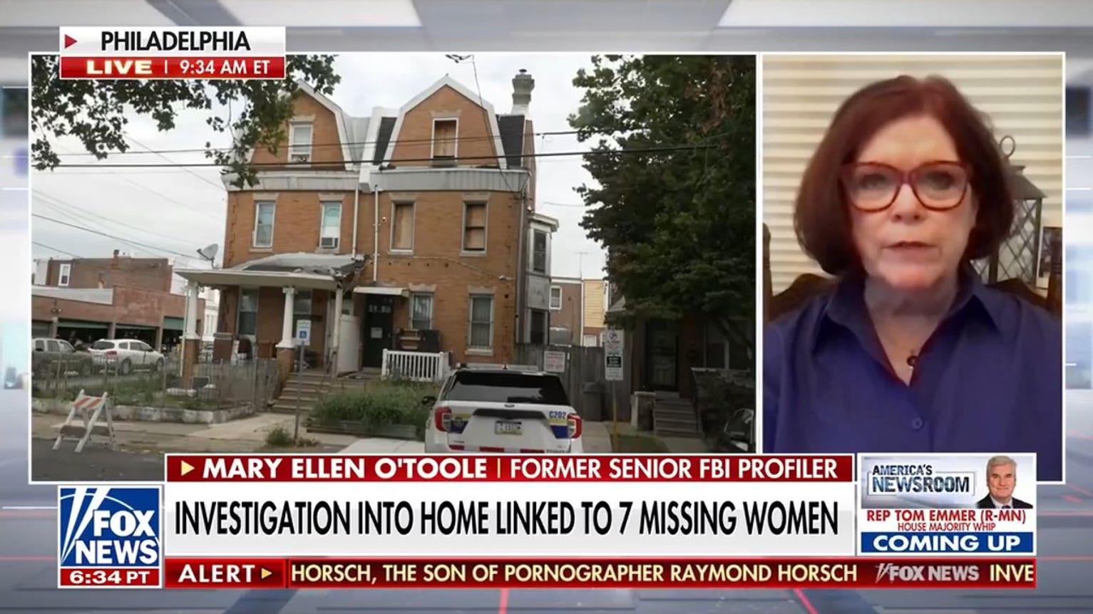 Philadelphia police investigate home linked to seven missing women