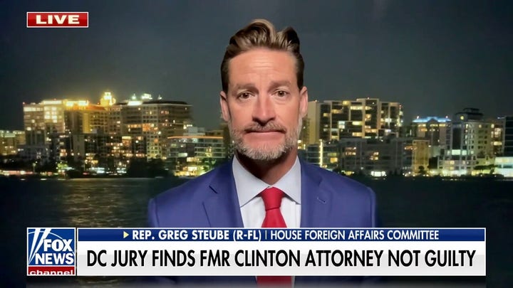 Rep. Steube slams left for weaponizing 'surveillance' services for 'political purposes' following Sussmann acquittal