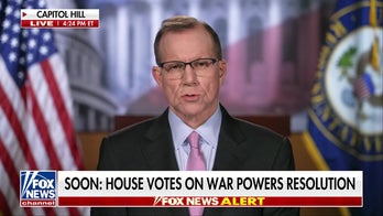 Lawmakers to vote on War Powers Resolution