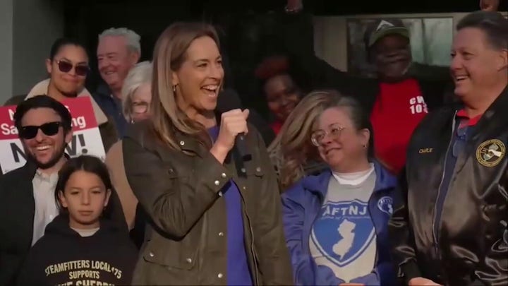 Democrat Mikie Sherrill insists New Jersey is a 'blue state'