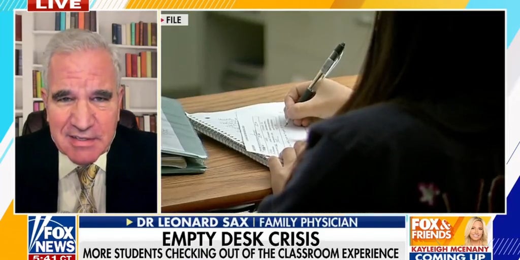 Dr Leonard Sax explains why boys and girls are skipping school