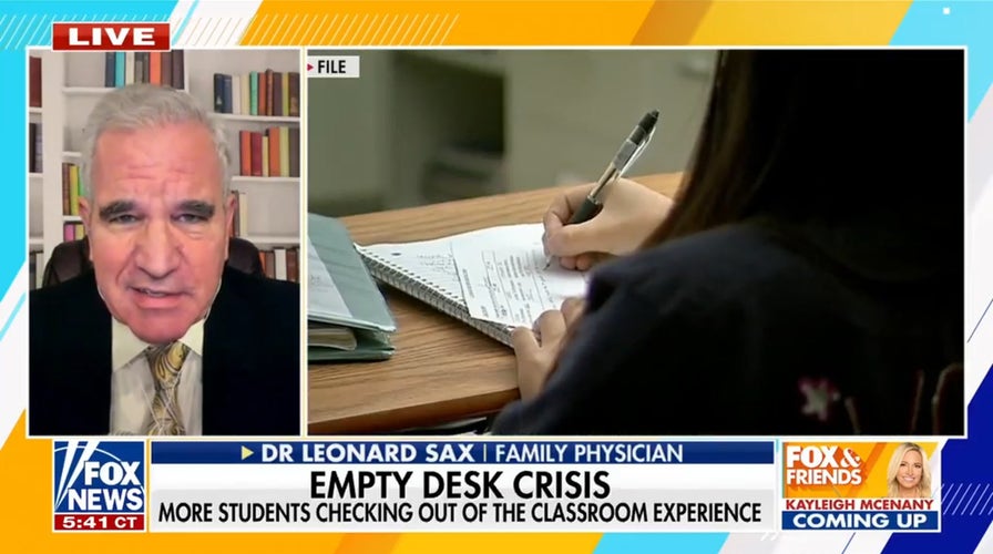 Dr Leonard Sax explains why boys and girls are skipping school
