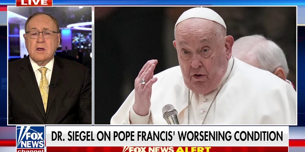 Dr. Marc Siegel says several factors make it ‘hard to say’ whether Pope Francis will recover