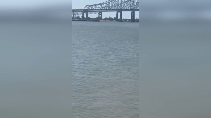 New Orleans alleged suspect evades police by jumping into Mississippi River