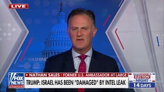 Biden-Harris administration has a pattern of leaking intelligence to undermine Israel: Nathan Sales - Fox News