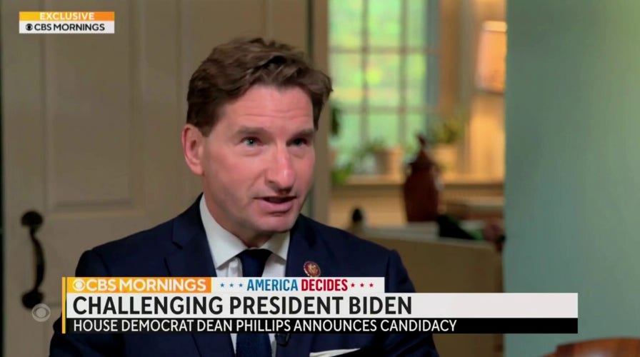 Rep. Dean Phillips launches primary challenge against Biden: 'I will not be quiet'
