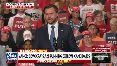 JD Vance blasts extreme Democratic candidates as 'pure, unadulterated crazy'