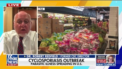 Dr. Robert Redfield warns parasite resistant to washing, found in produce - Fox News