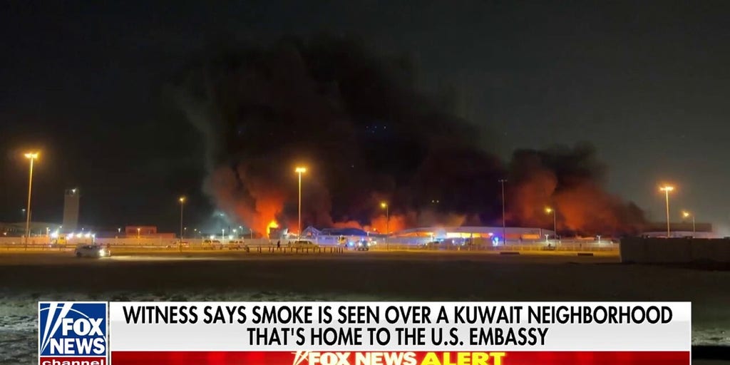 Smoke reported near US embassy in Kuwait