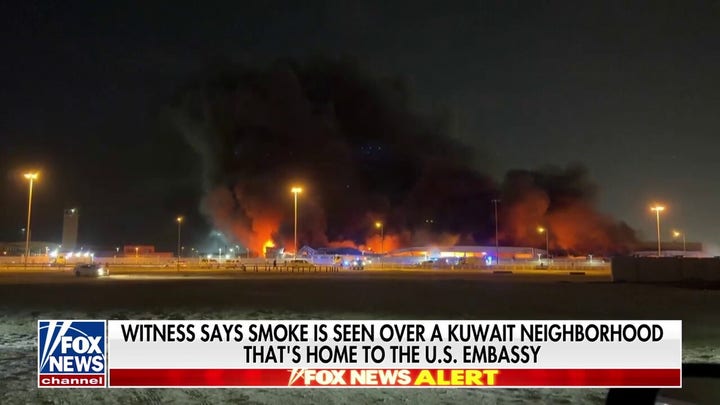 Smoke reported near US embassy in Kuwait