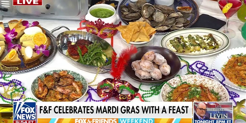 'Fox & Friends Weekend' celebrate Mardi Gras with a New Orleans-style feast