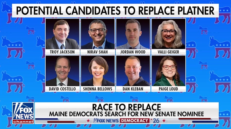 Democratic delegates to decide new Maine US Senate nominee