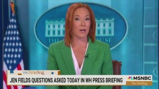 MSNBC's Jen Psaki holds mock WH press briefing attacking Trump admin