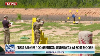 US soldiers compete for ‘Best Ranger’ in Fort Moore