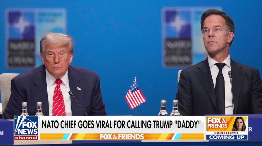 NATO chief praises Trump’s leadership, addresses Ukraine war and 'daddy' nickname