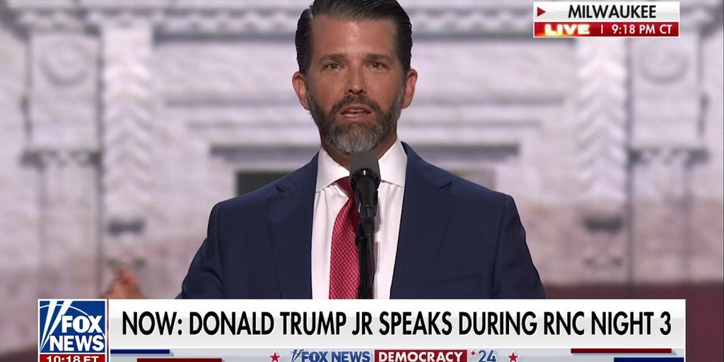 Donald Trump, Jr.: My father showed 'America's character'