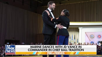 Marine details memorable and 'nerve-wracking' dance with Vice President JD Vance at inaugural ball