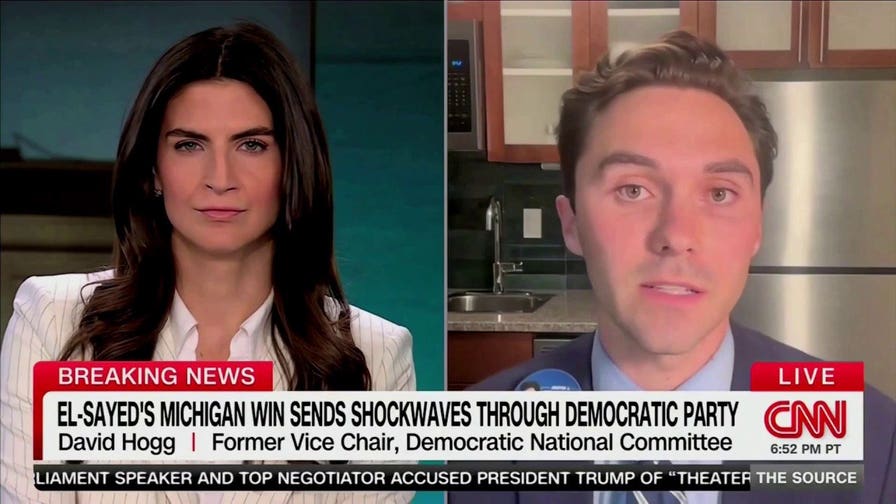 David Hogg says Democratic moderates ‘don’t have the right values’