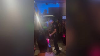 Tulsa police officer busts out moves while issuing noise citation